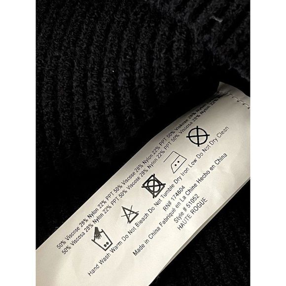 Women's Haute Rogue Ribbed Bell Sleeve Small - Picture 7 of 7